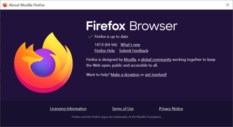 Firefox 147