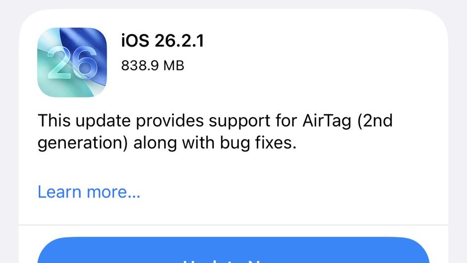 iOS 26.2.1
