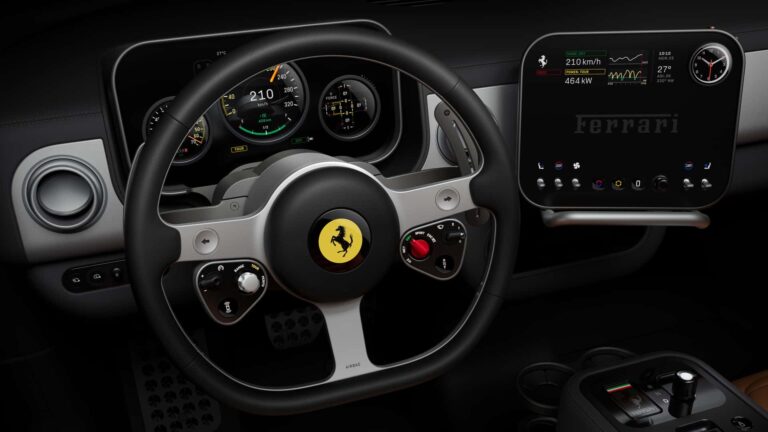 Ferrari Luce interiors