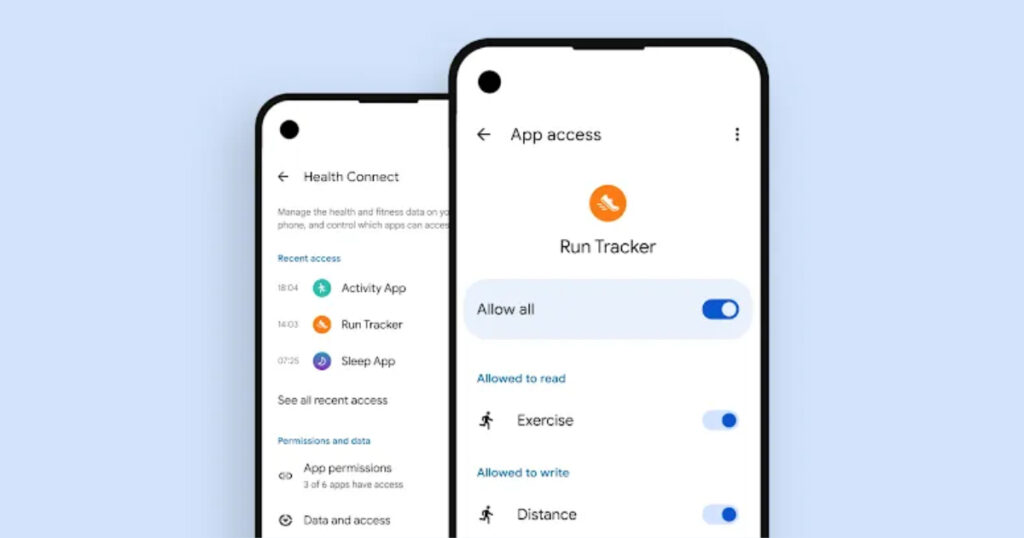 A smartphone screen displaying the new Google Health subscription interface with AI-driven wellness metrics.