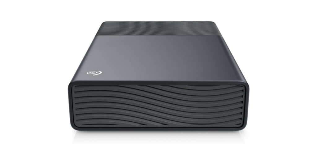 Seagate One Touch 24TB desktop external hard drive with single-cable bus-powered USB-C connectivity.