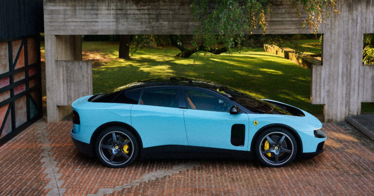 Ferrari Luce Side view