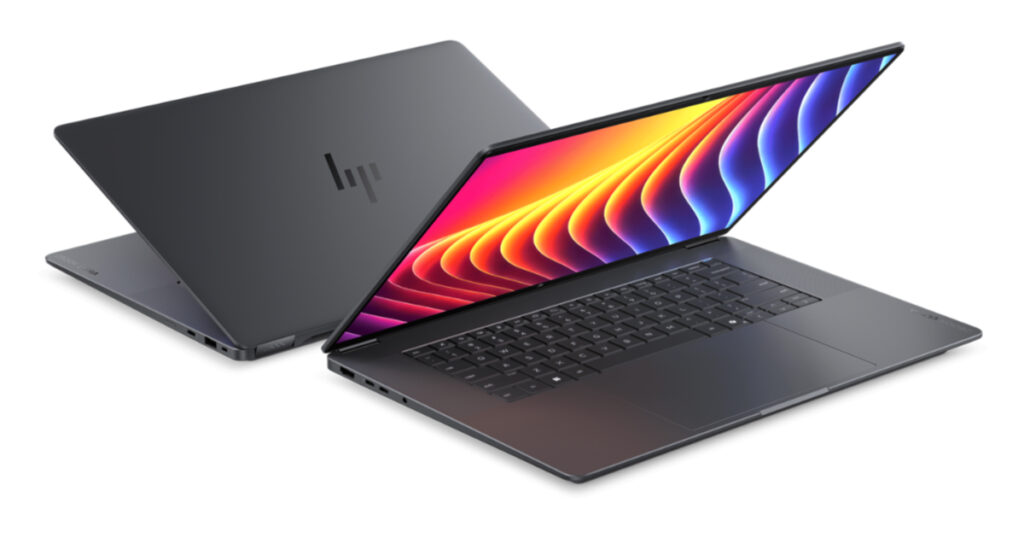 HP ZBook Ultra G3a mobile workstation running local AI applications and professional design workflows.