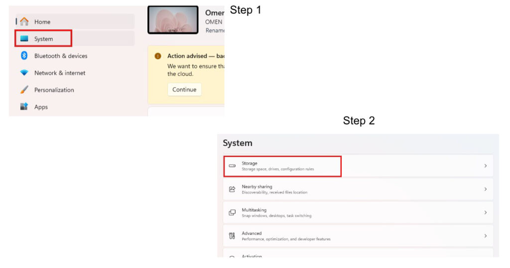 free up disk space windows