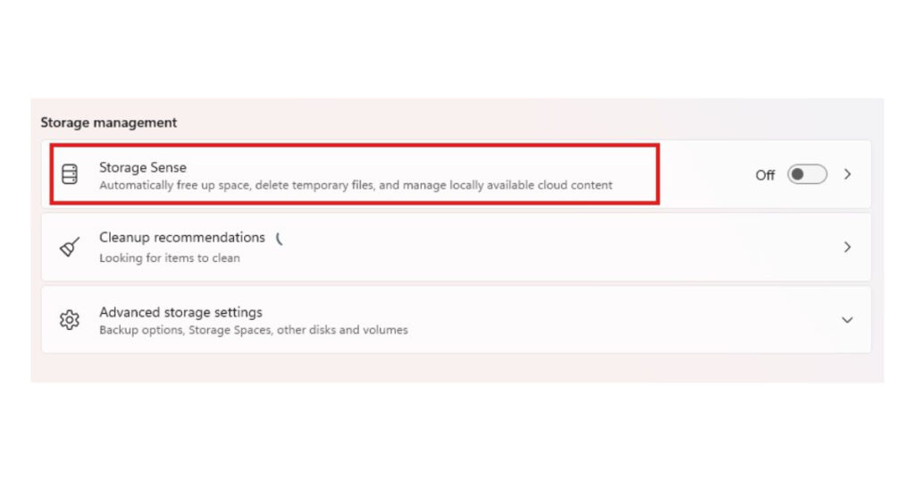 free up disk space on windows