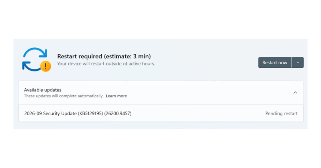 KB5129195 Windows 11 update